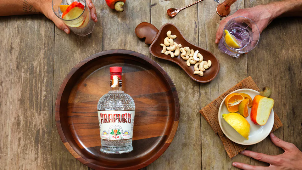 Arapuru distillery and bottle